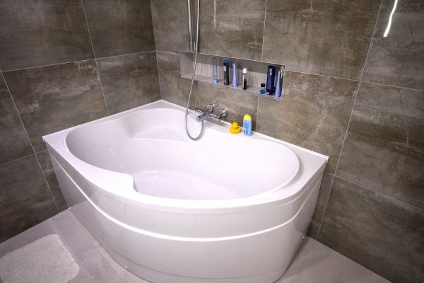 Large Bathtub Installation in Greenfield